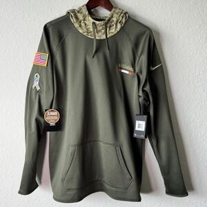 Nike Tampa Bay Buccaneers Salute to Service Hoodie XXL Olive Green Camo Dri-FIT